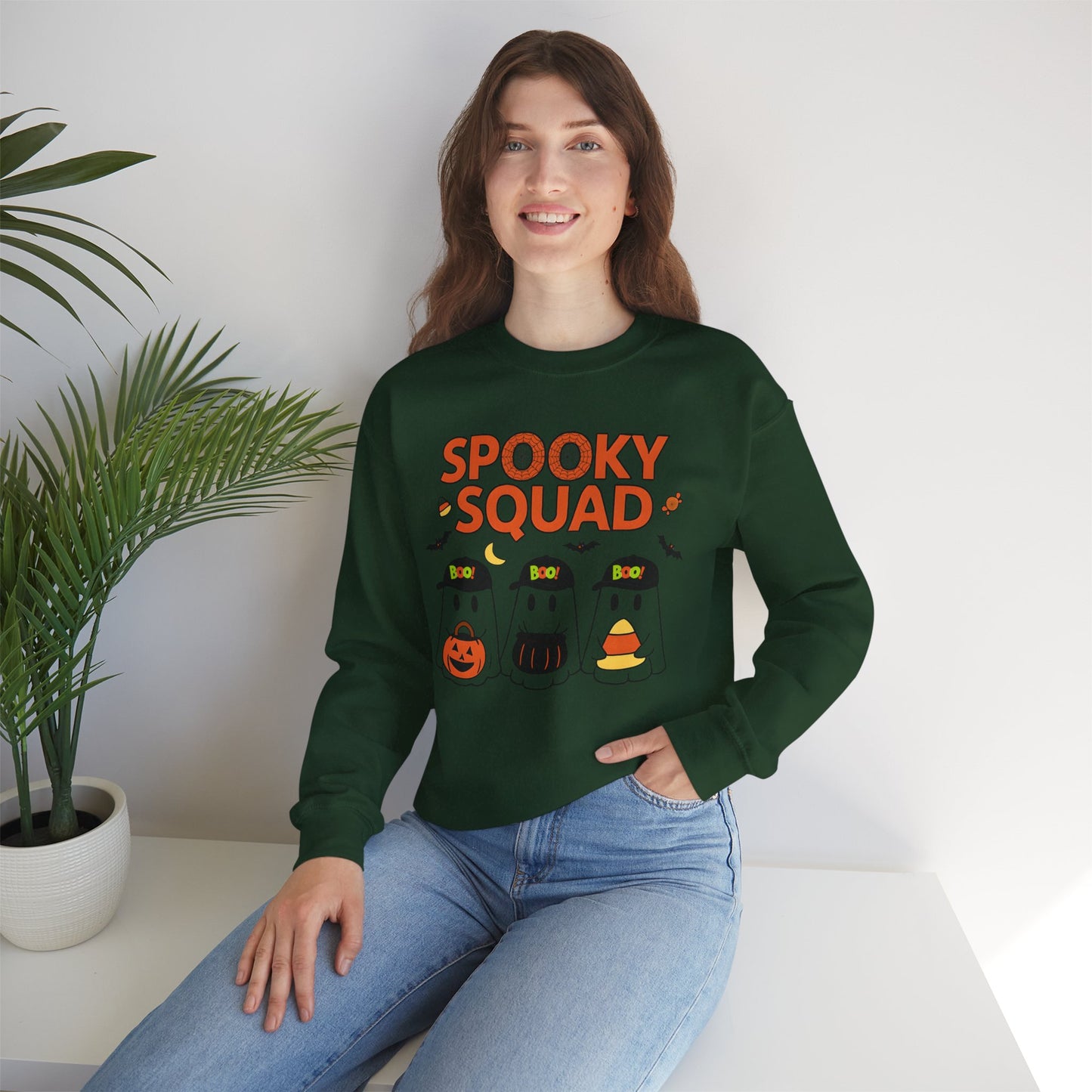 Halloween Ghosts Sweatshirt - Spooky Squad