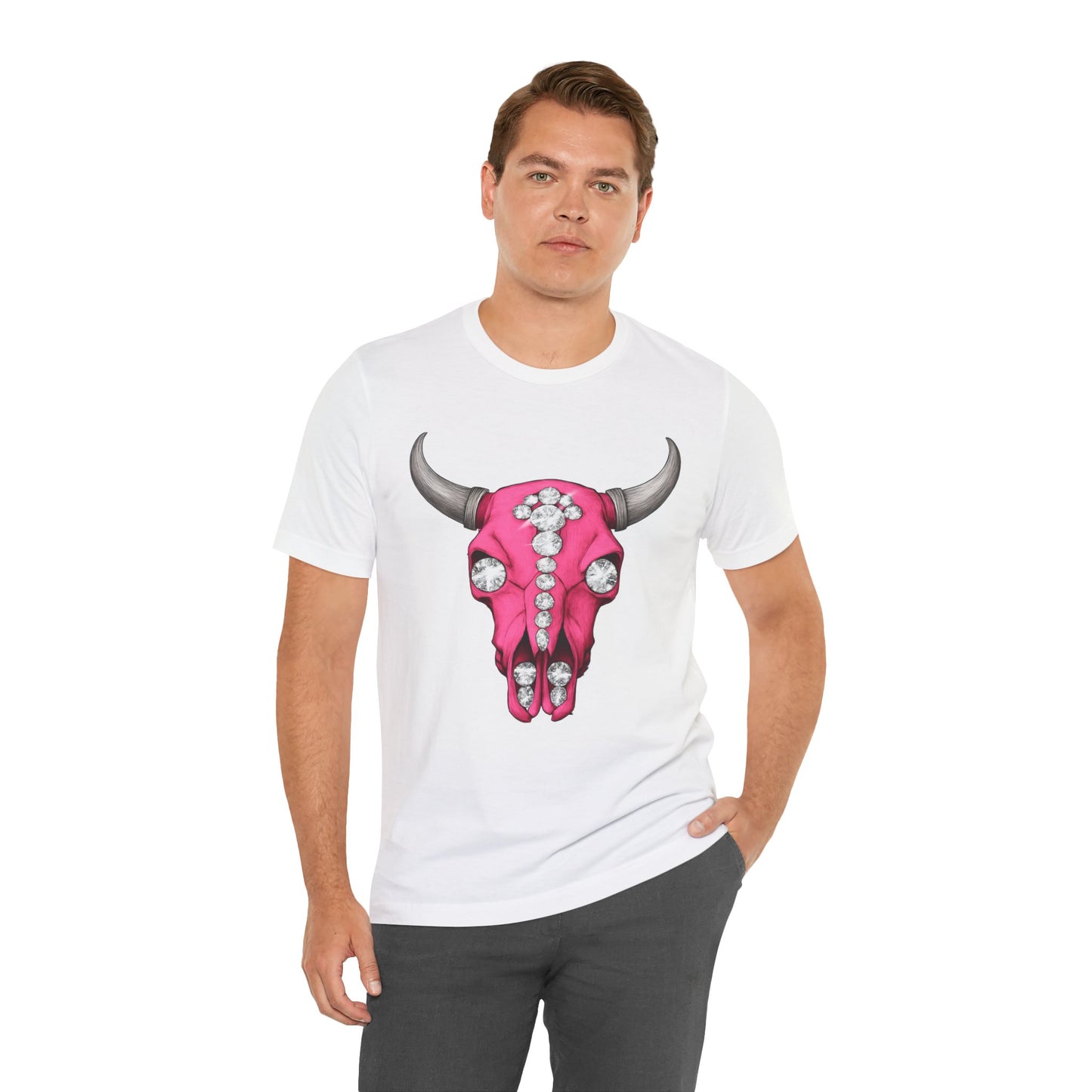 Pink Diamond Longhorn T-Shirt