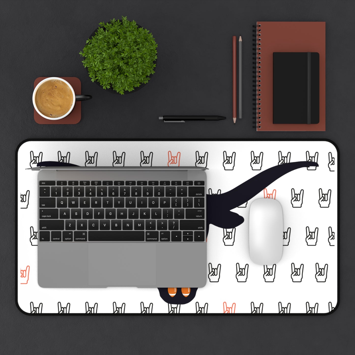 Texas Longhorn HOOK'em Mouse Pad Desk Mat