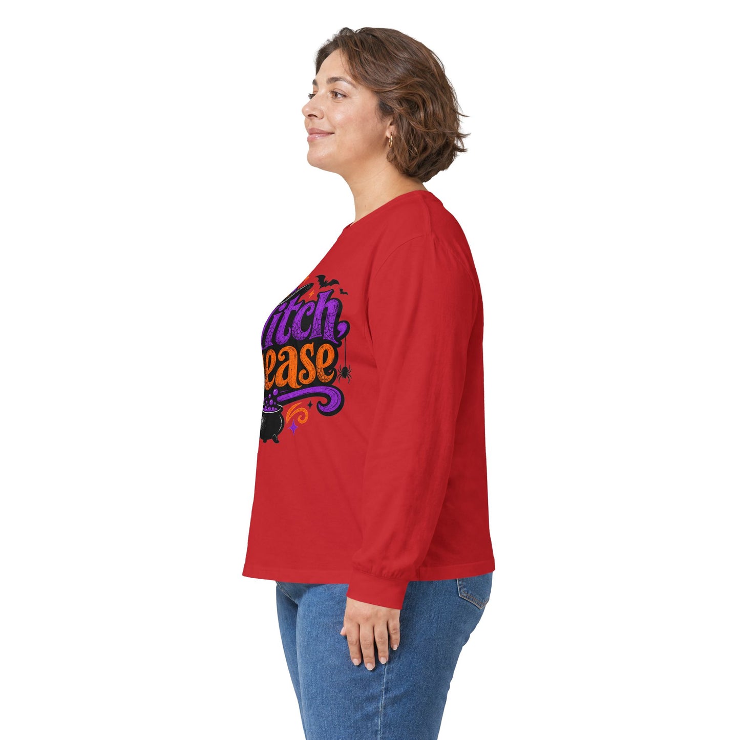 Witch Please Long Sleeve T-Shirt — Funny Halloween Witch Shirt