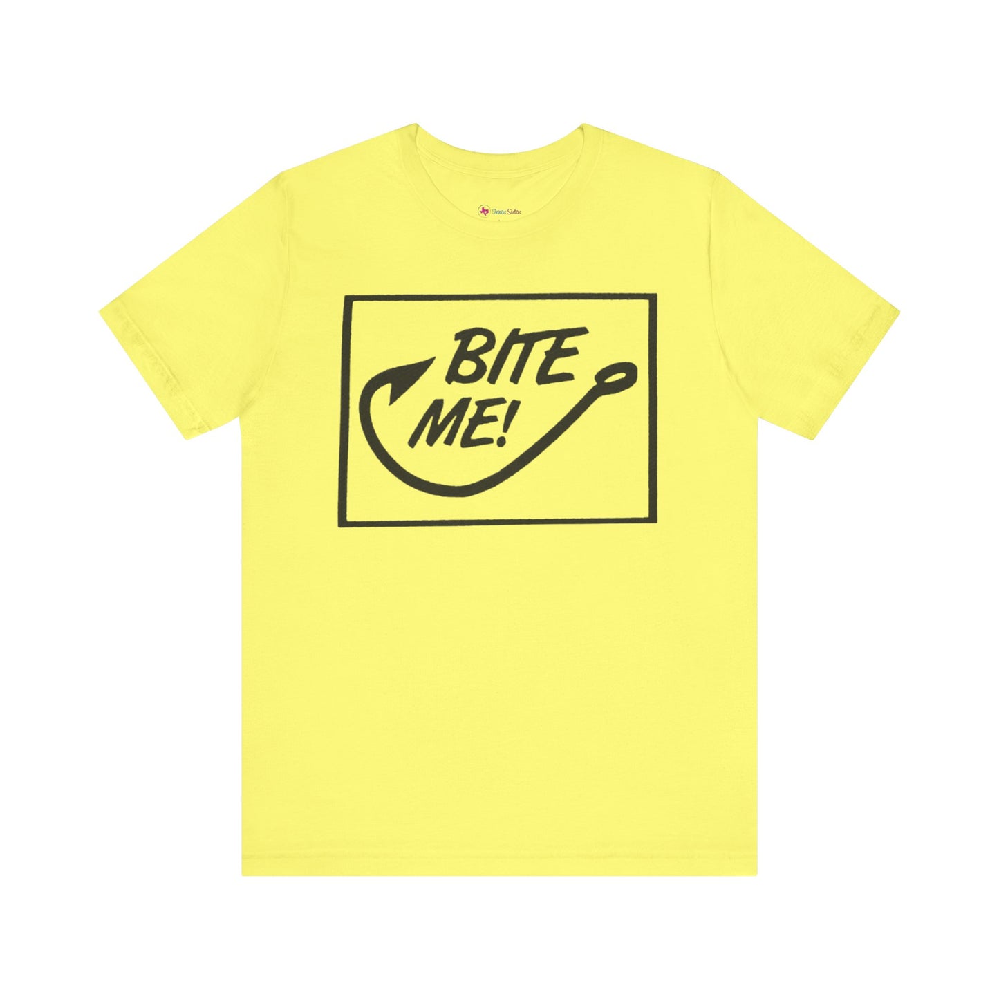 Fishing Hook Unisex Tee - 'BITE ME' Design