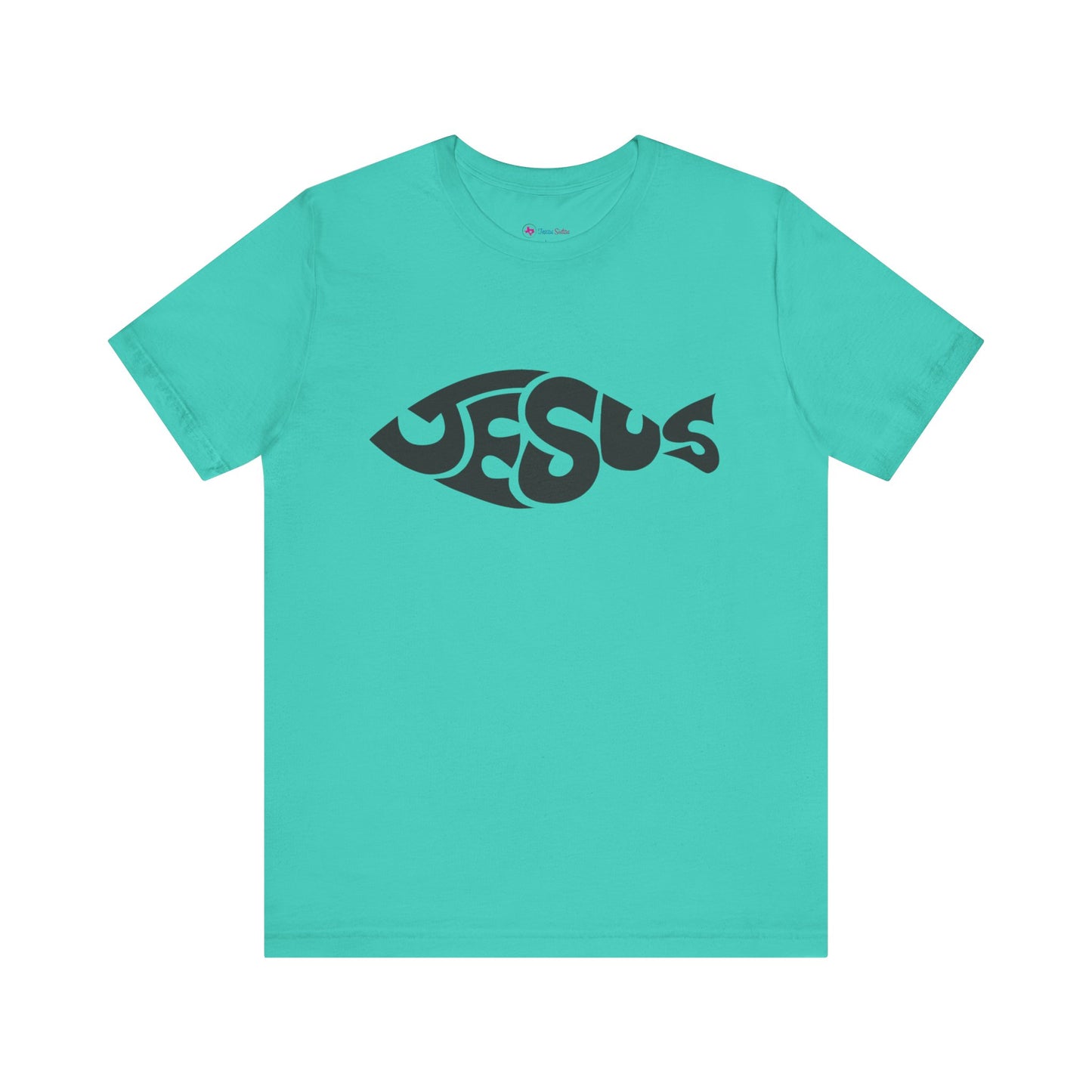 JESUS Fish Design T-Shirt Unisex