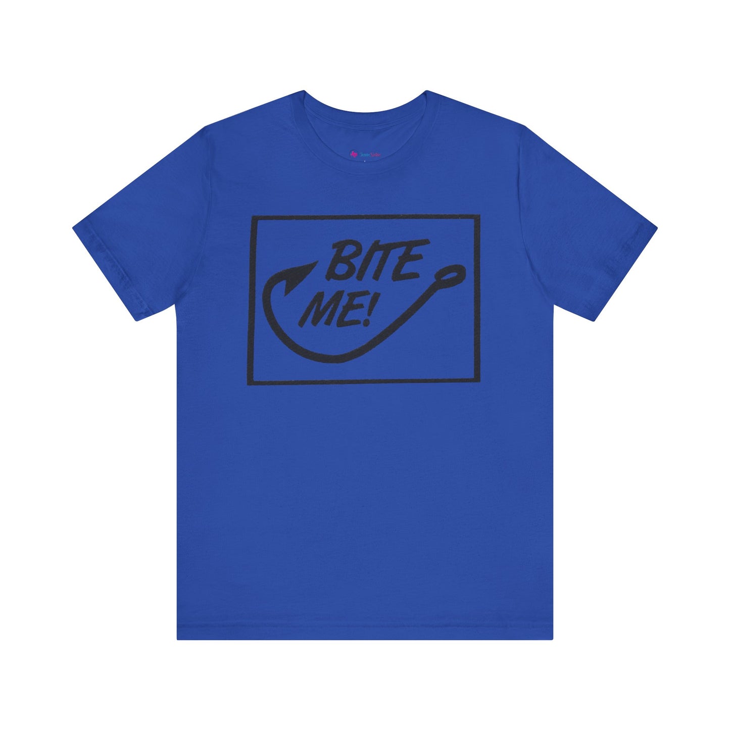 Fishing Hook Unisex Tee - 'BITE ME' Design