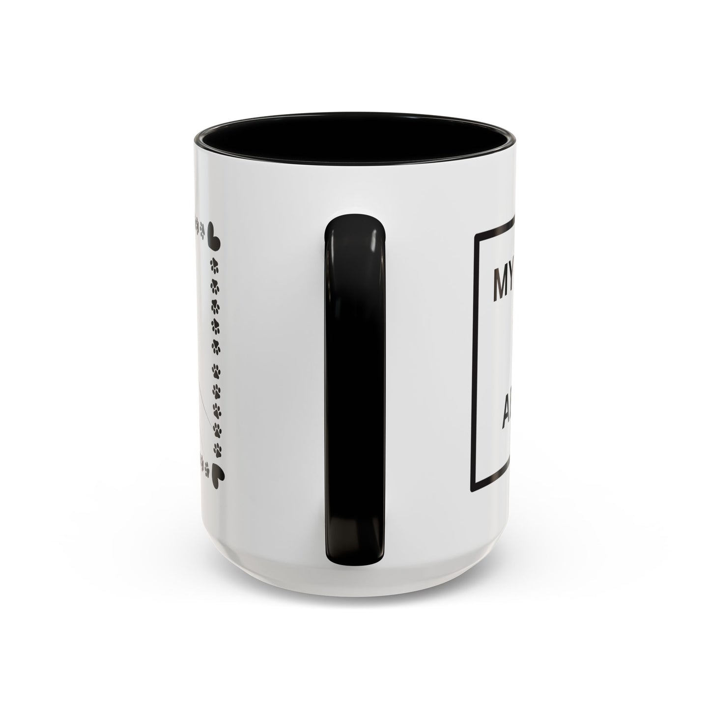 Funny Dog and I Talk Sh*t about you Coffee Mug