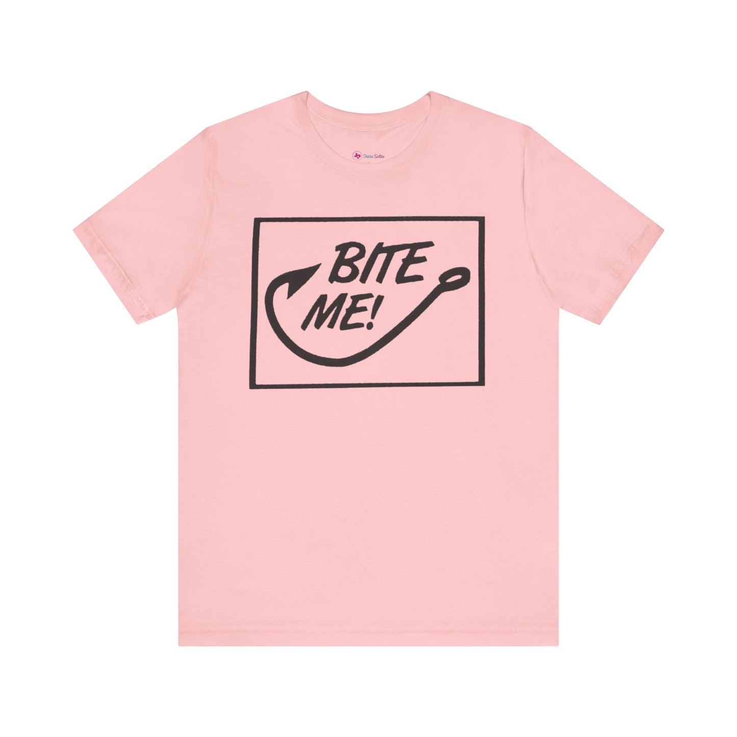 Fishing Hook Unisex Tee - 'BITE ME' Design