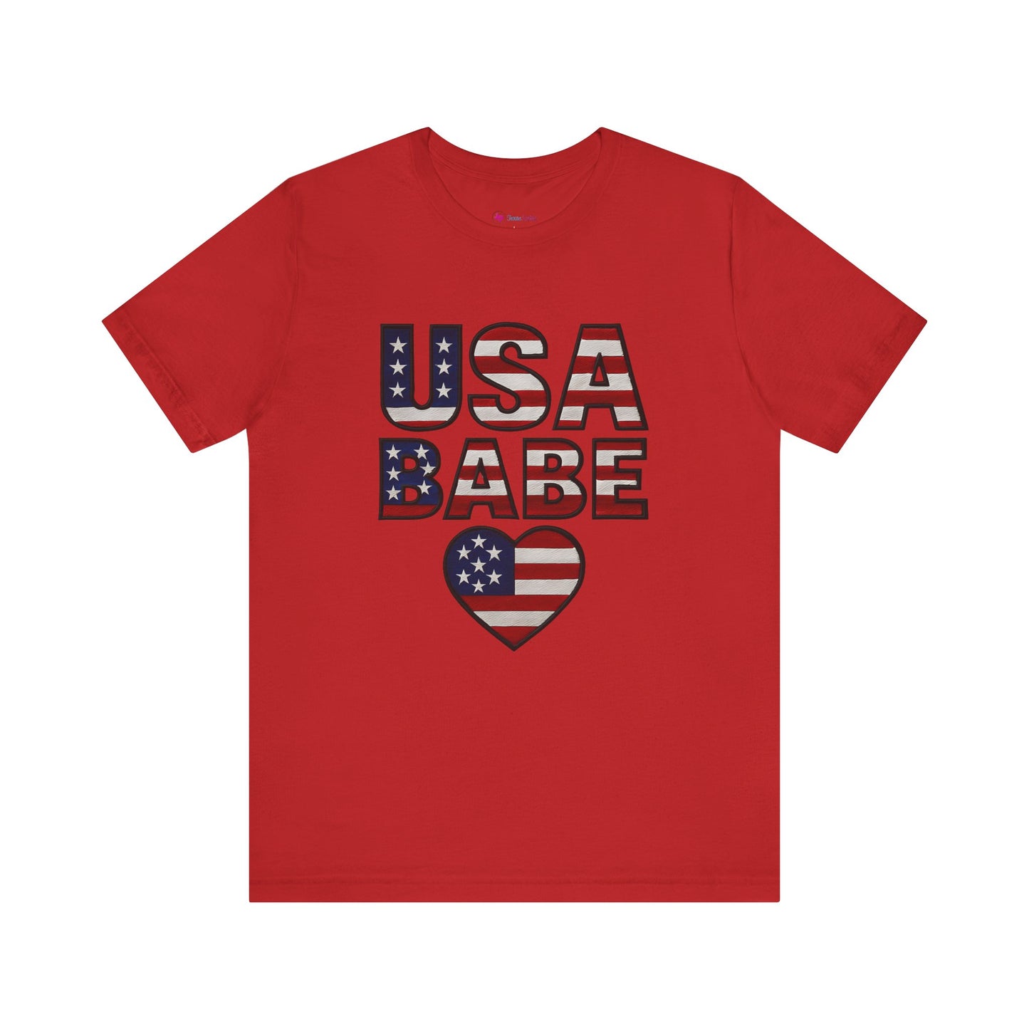 USA BABE HEART T-SHIRT