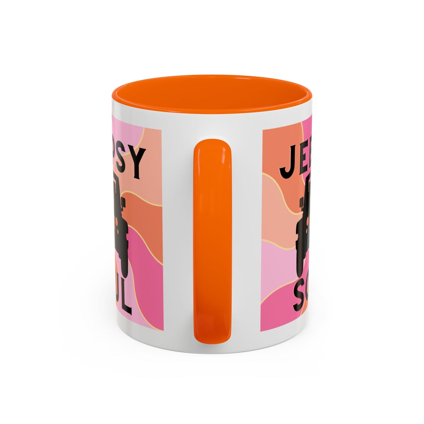 Jeepy Soul Accent Coffee Mug - 11 & 15oz - Stylish for Jeep Lovers