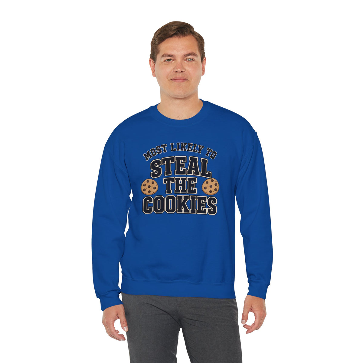 Most Likely To Steal The Cookies Sweatshirt - Christmas Crewneck