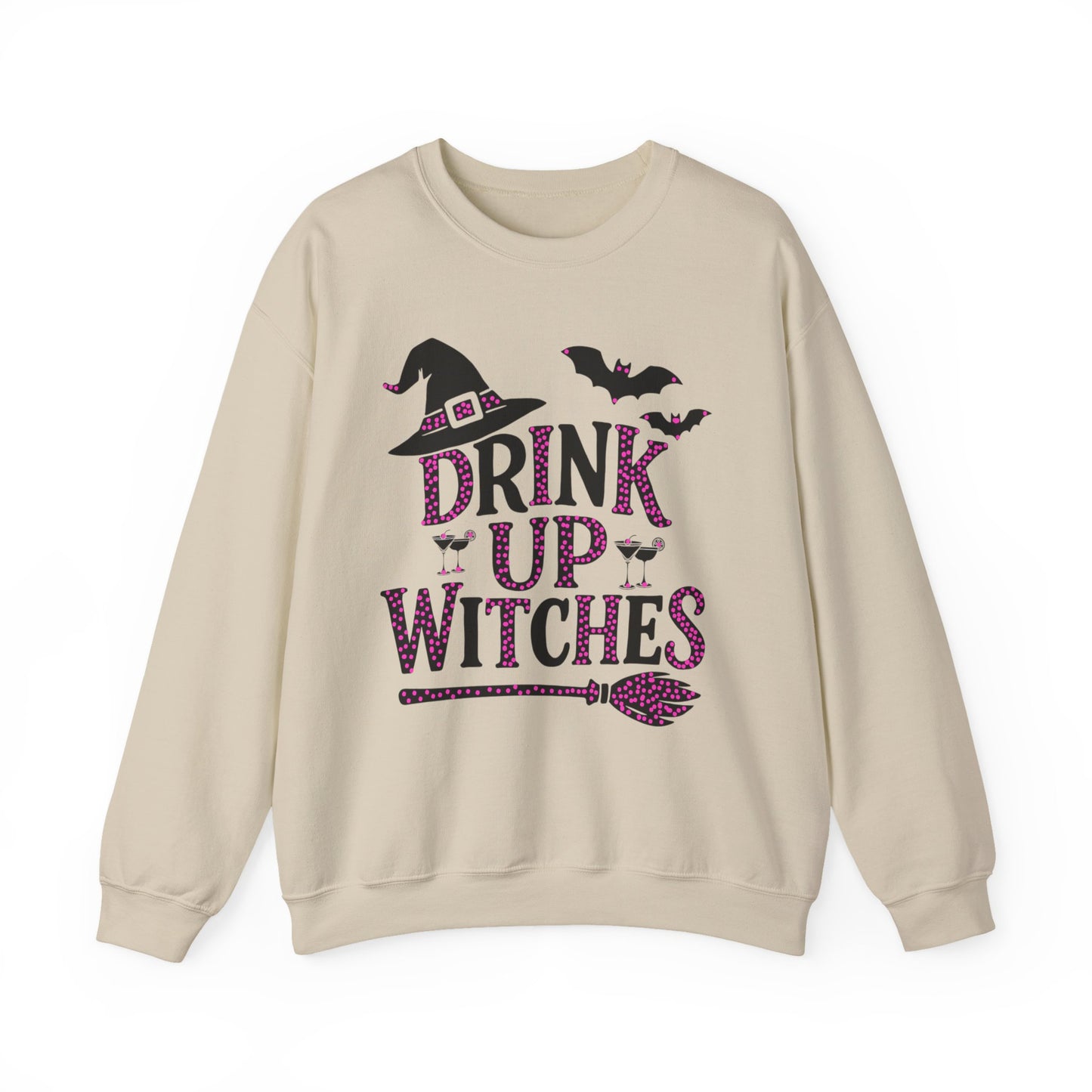 Halloween Drink Up Witches Sweatshirt