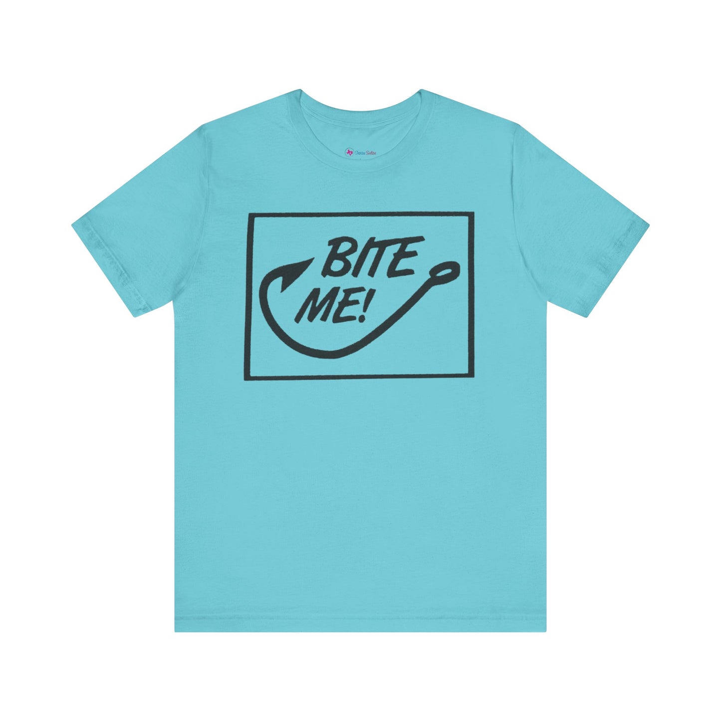Fishing Hook Unisex Tee - 'BITE ME' Design