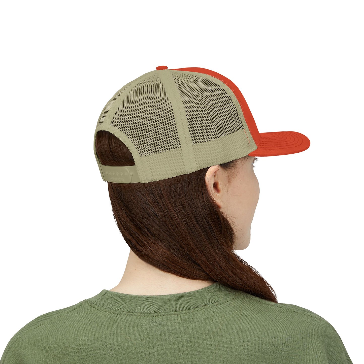 USA FLAG MAMA Snapback Trucker Cap