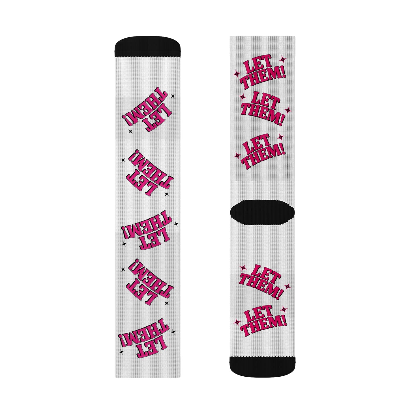 Crew Socks LET THEM Soft Socks