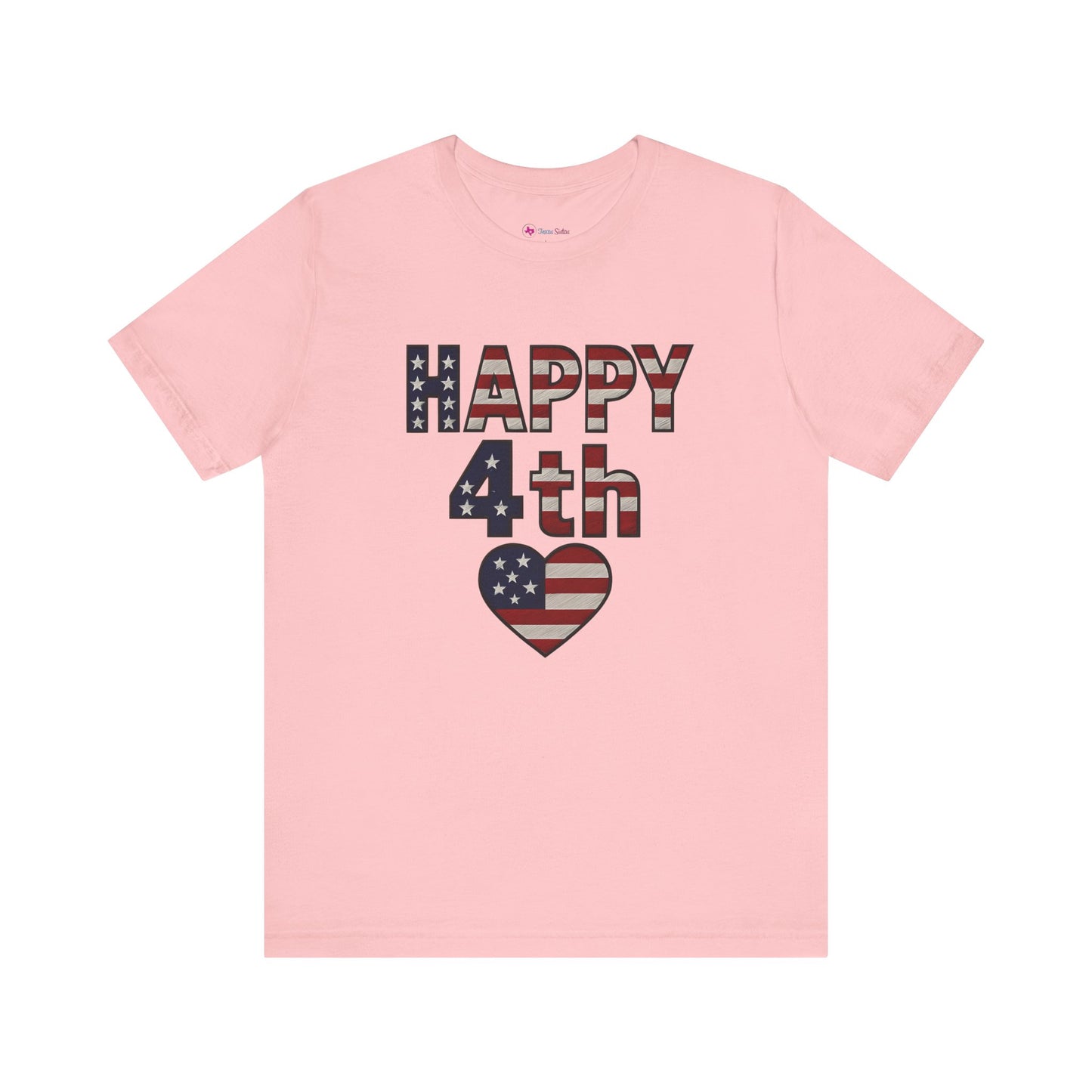 HAPPY 4TH Heart T-SHIRT