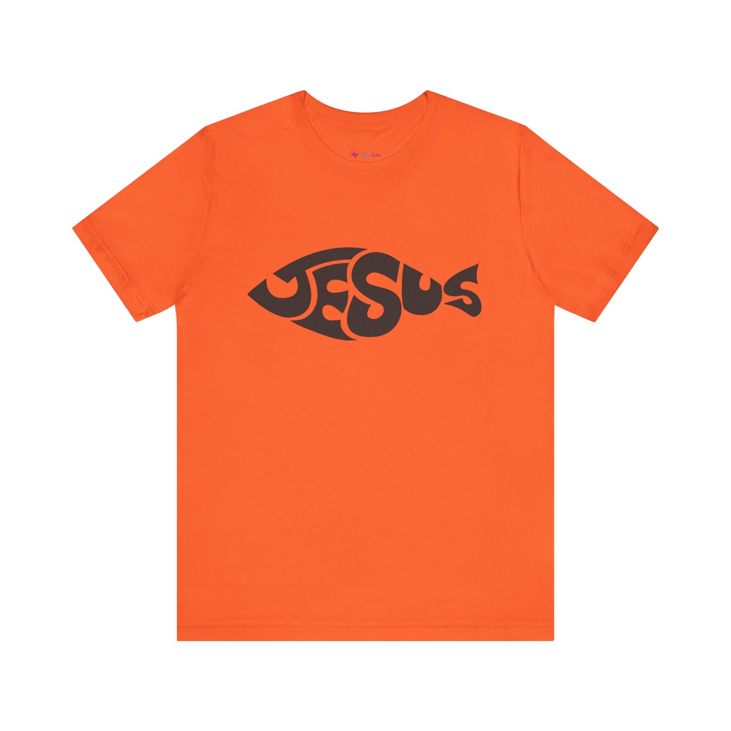 JESUS Fish Design T-Shirt Unisex