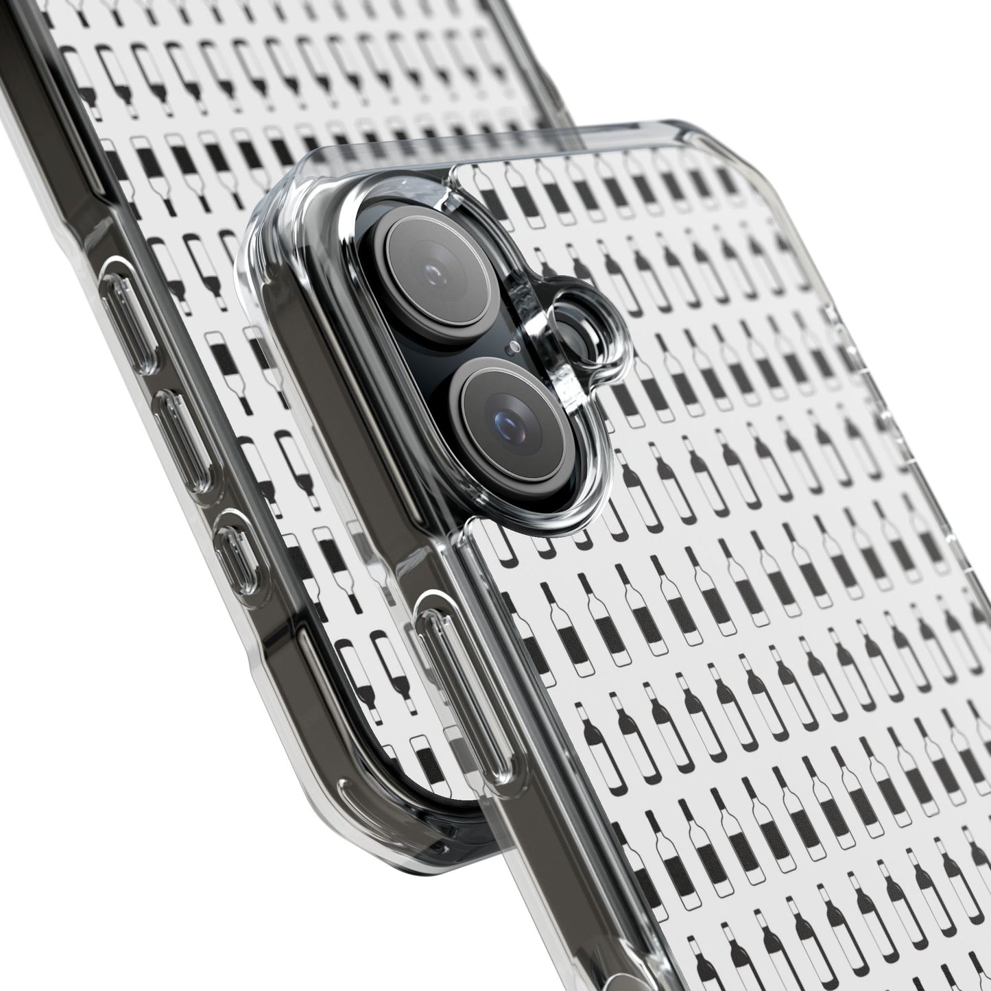 WINE BOTTLES Stylish Magnetic Phone Case | Clear Impact Protection