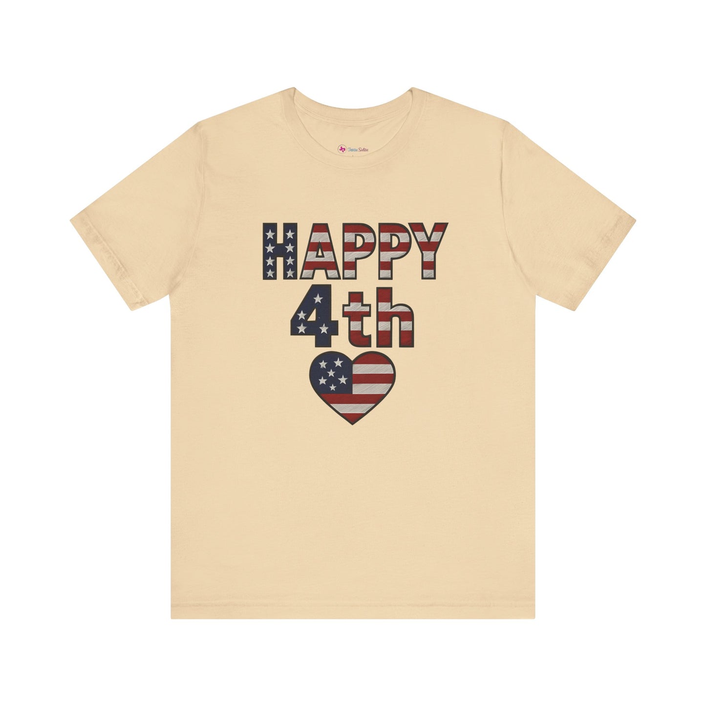 HAPPY 4TH Heart T-SHIRT