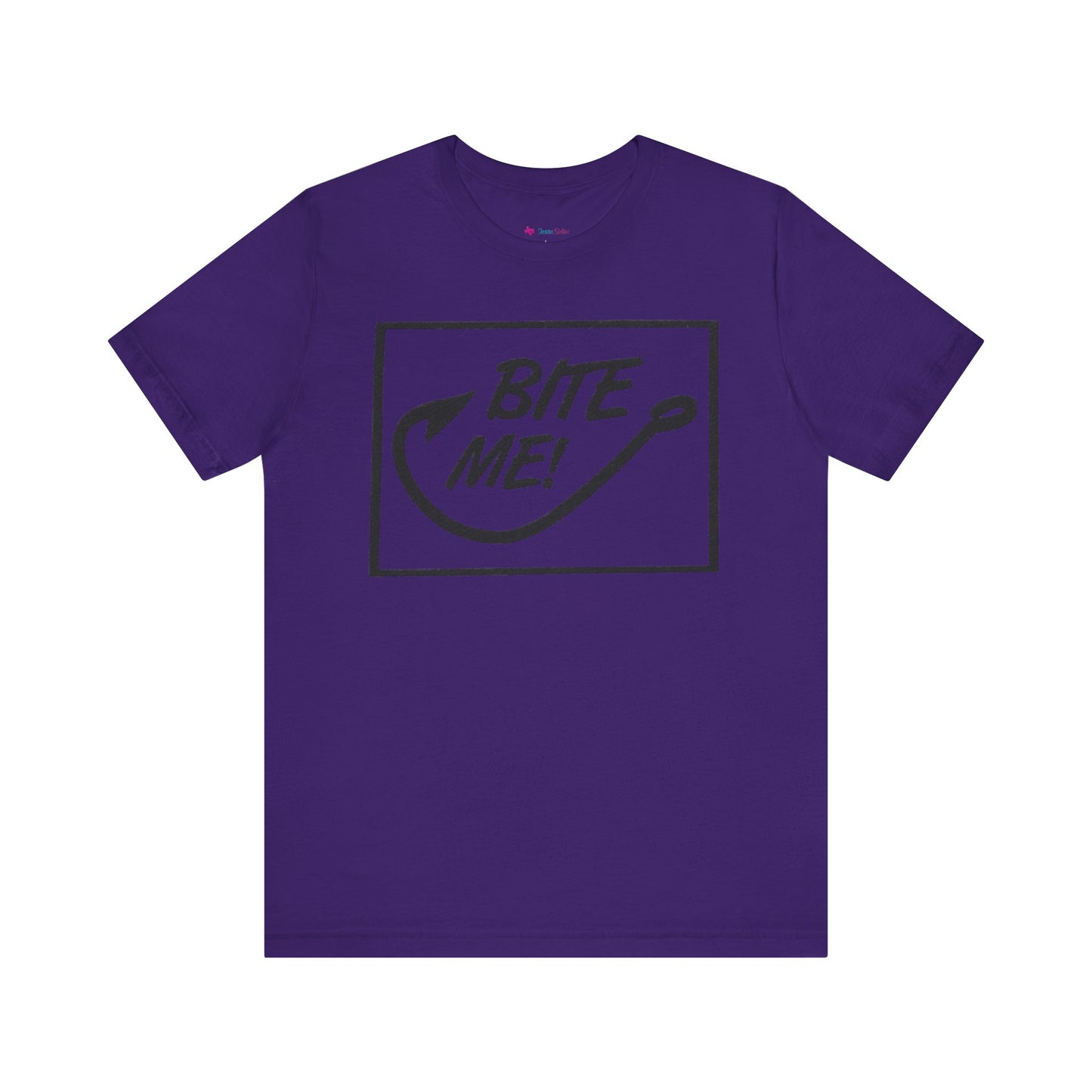 Fishing Hook Unisex Tee - 'BITE ME' Design