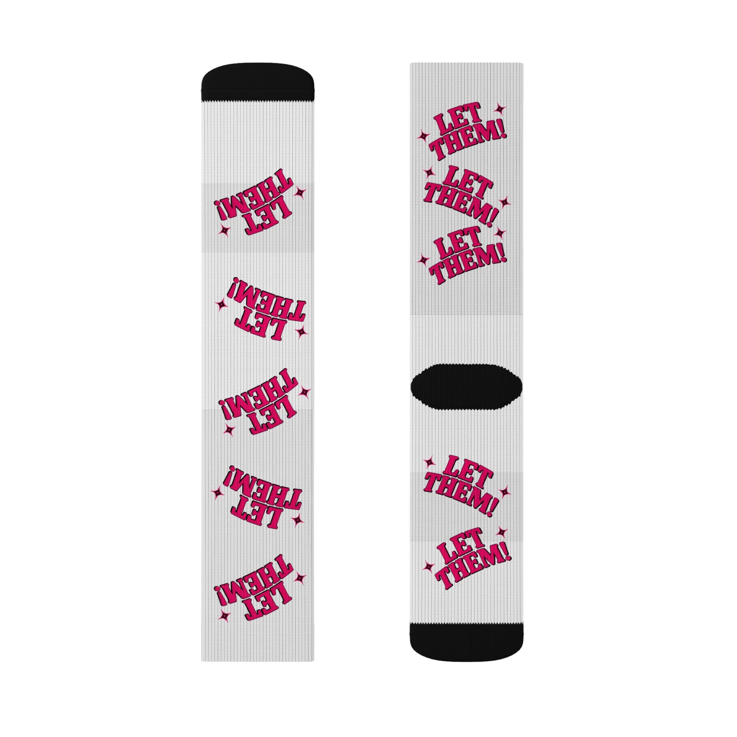 Crew Socks LET THEM Soft Socks