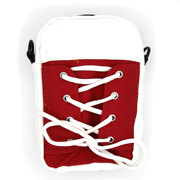 SO CUTE Sneaker Messenger Bag - Detachable Adjustable Strap - 4 Colors