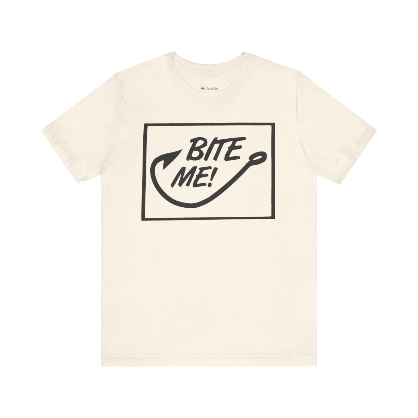 Fishing Hook Unisex Tee - 'BITE ME' Design