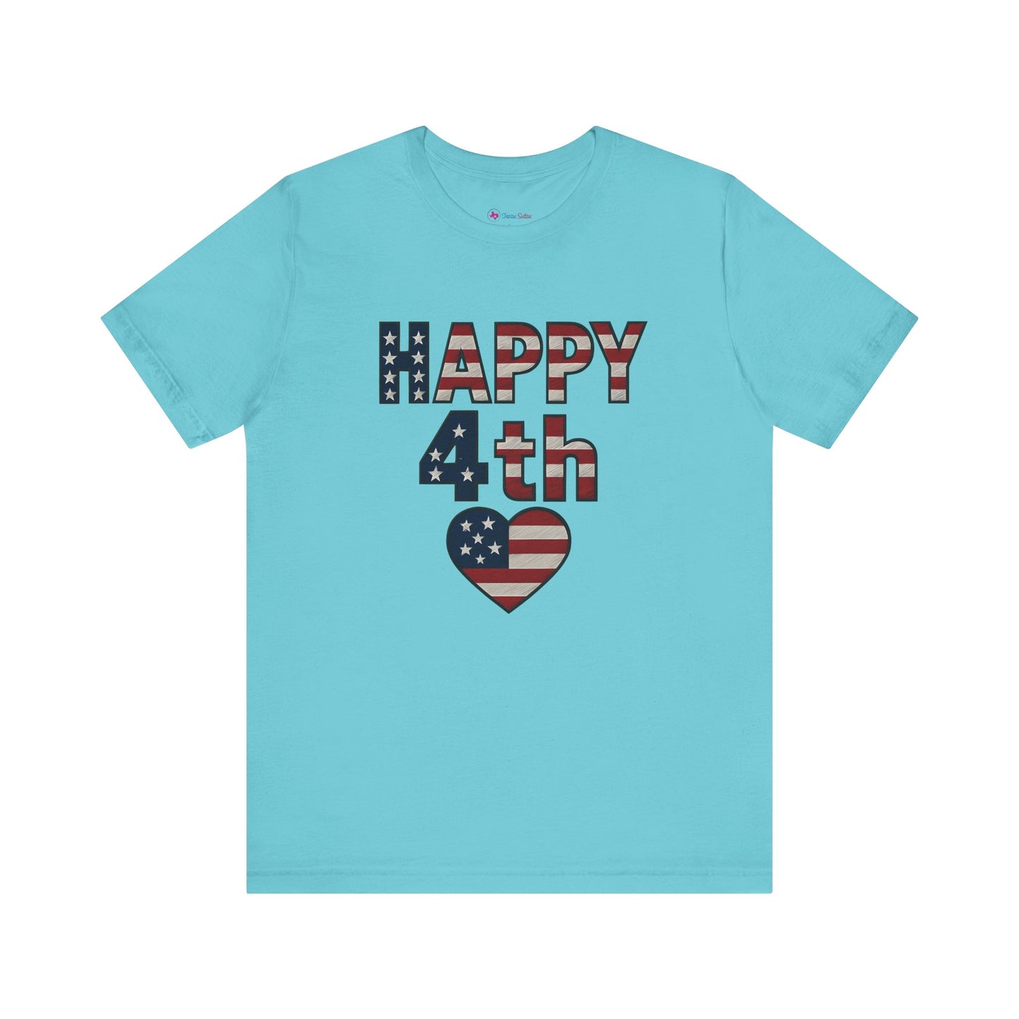 HAPPY 4TH Heart T-SHIRT