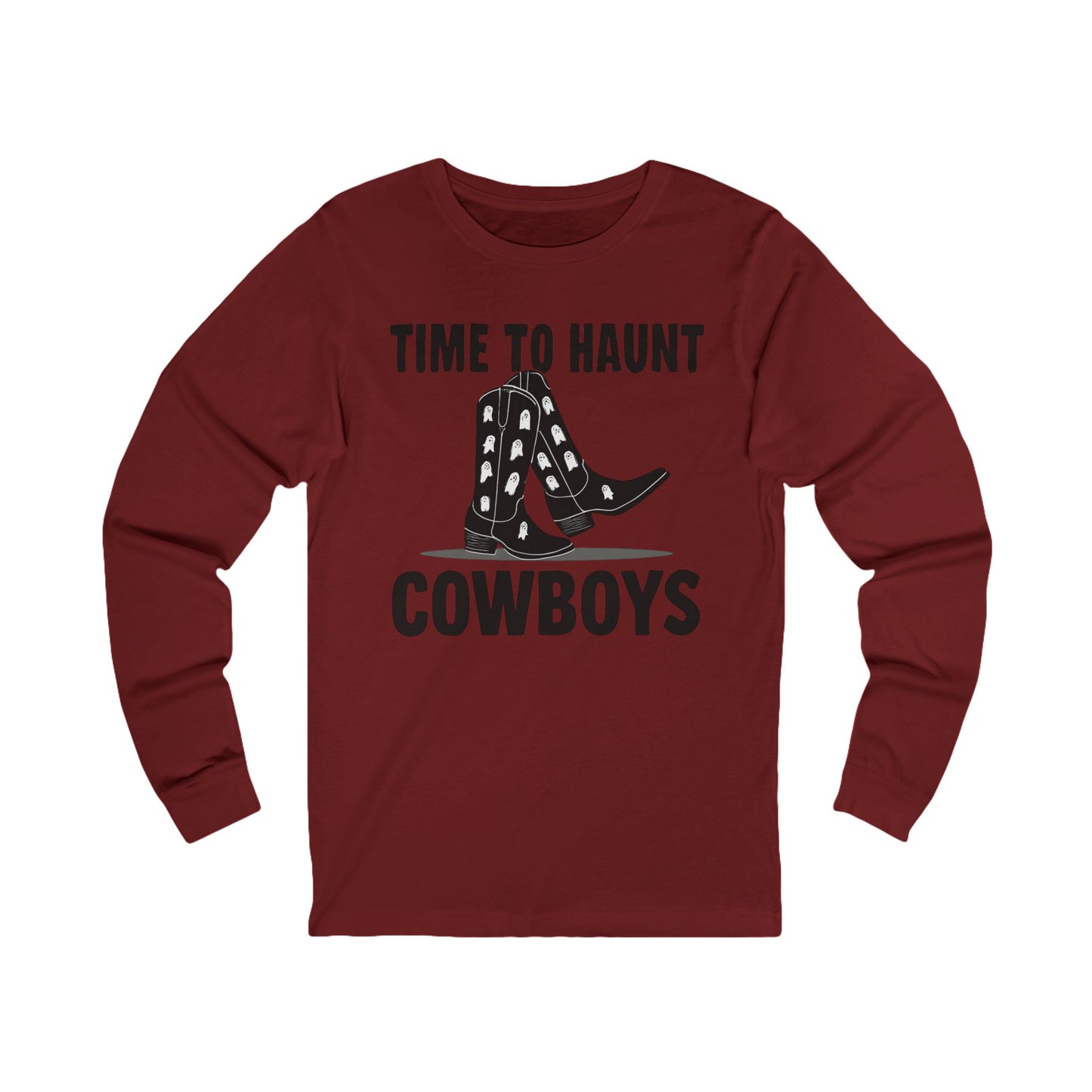 Western Halloween T-shirt Time to Haunt Cowboys