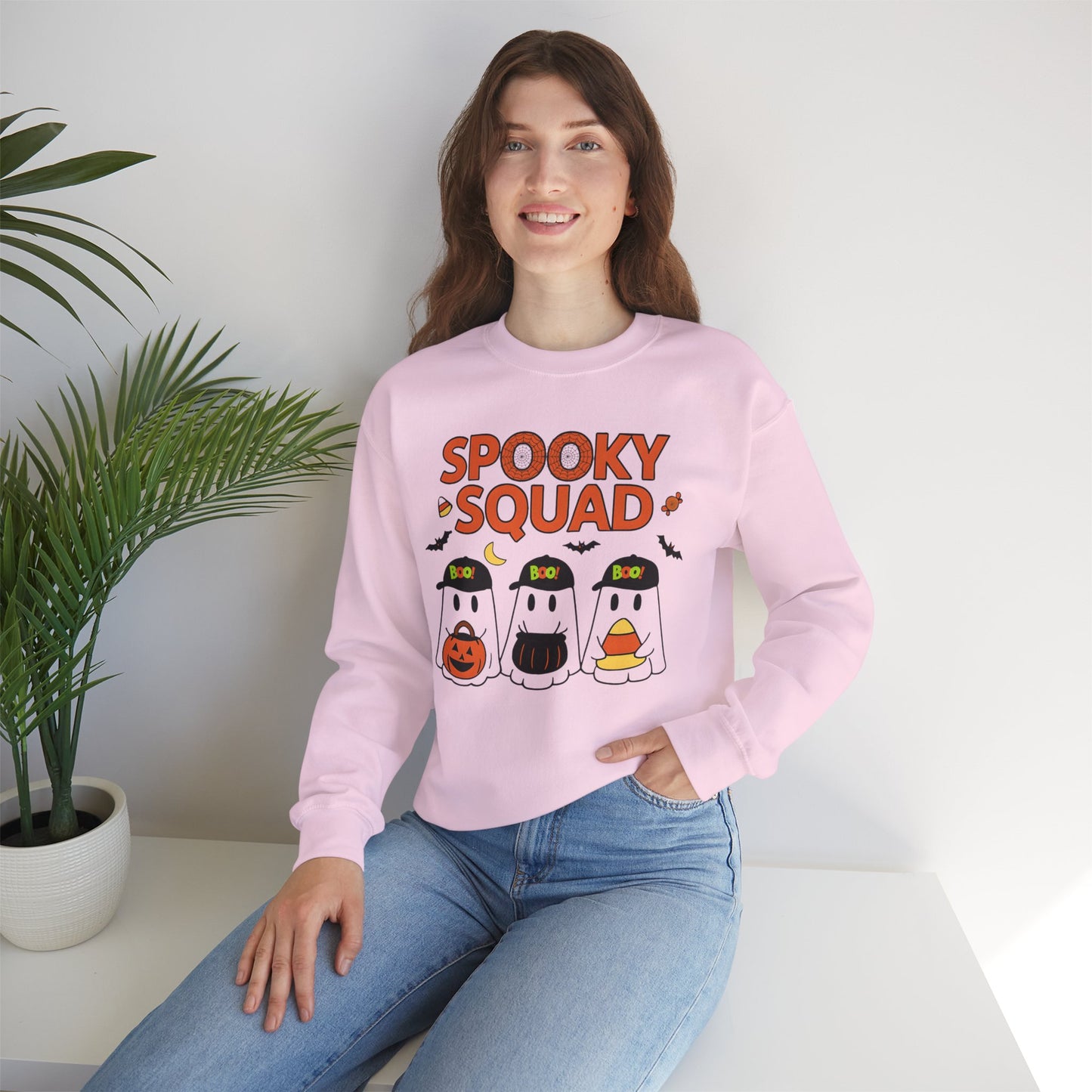 Halloween Ghosts Sweatshirt - Spooky Squad