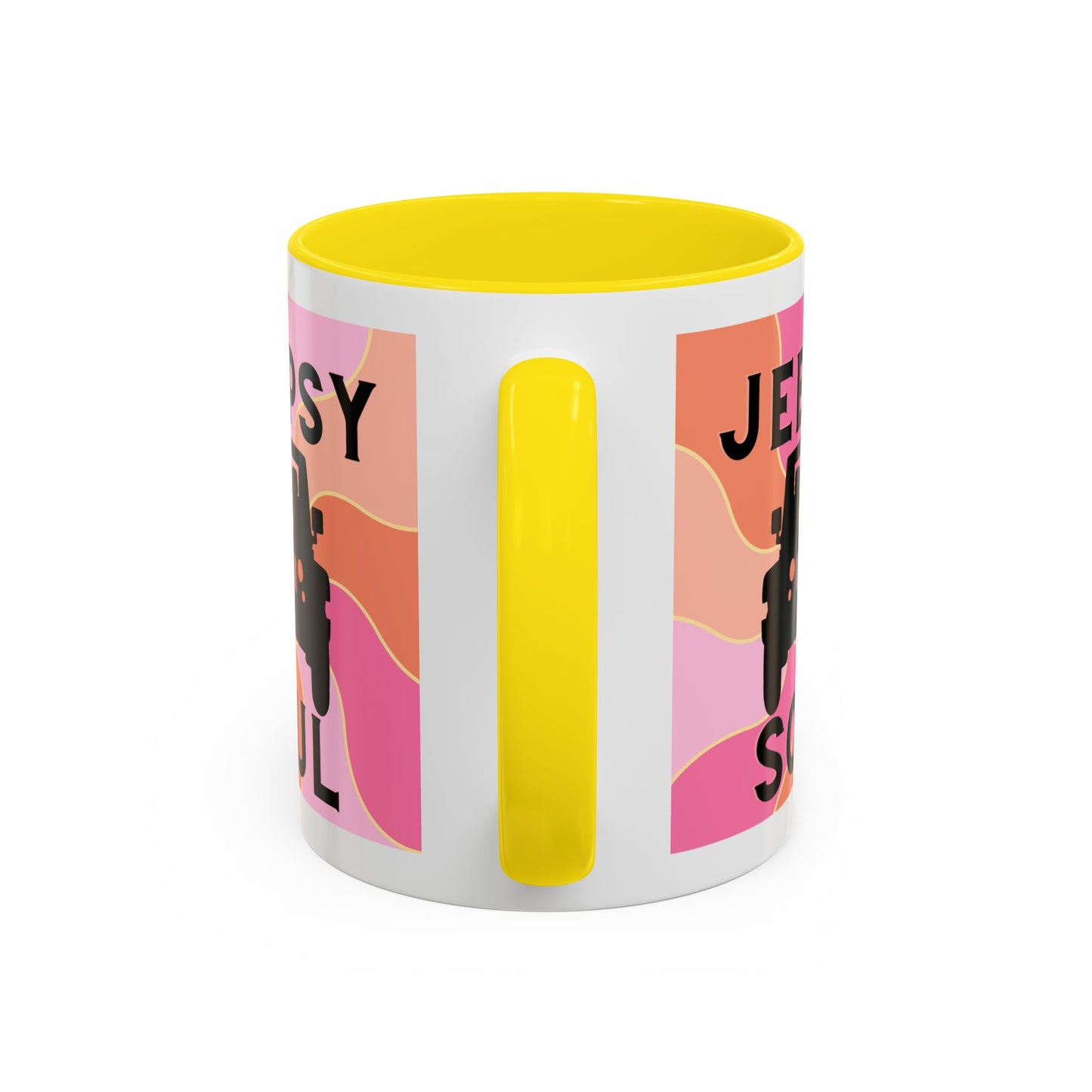Jeepy Soul Accent Coffee Mug - 11 & 15oz - Stylish for Jeep Lovers