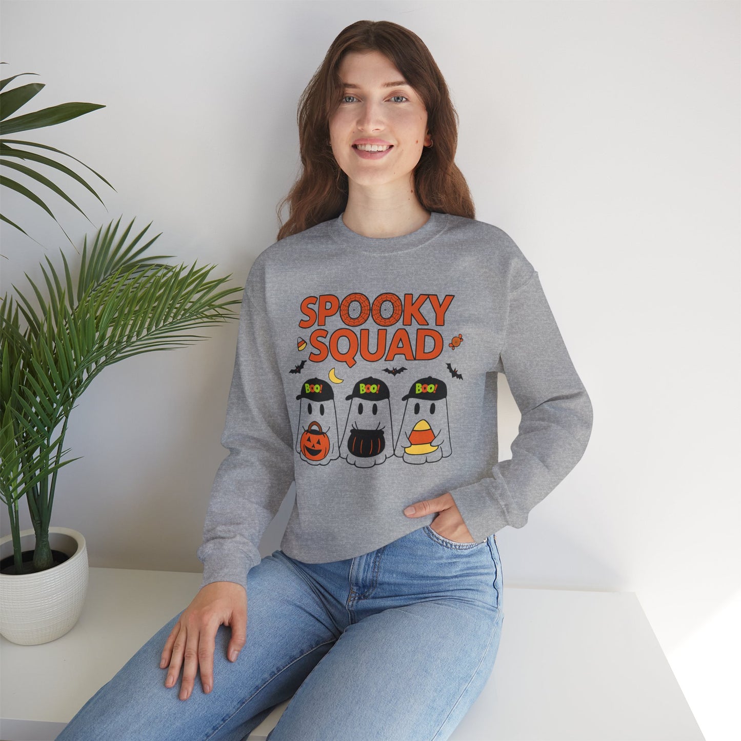 Halloween Ghosts Sweatshirt - Spooky Squad