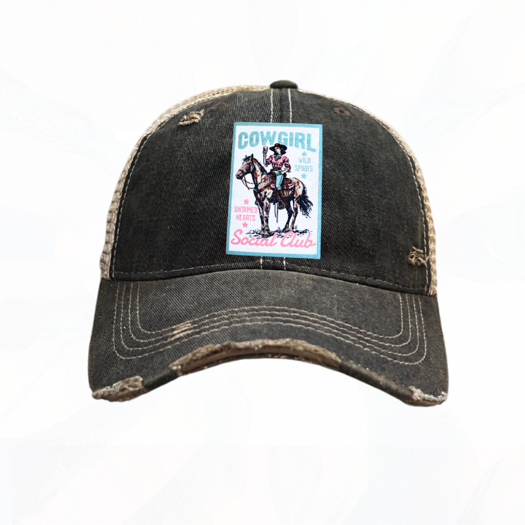 COWGIRL SOCIAL CLUB Wild Spirits Trucker HAT