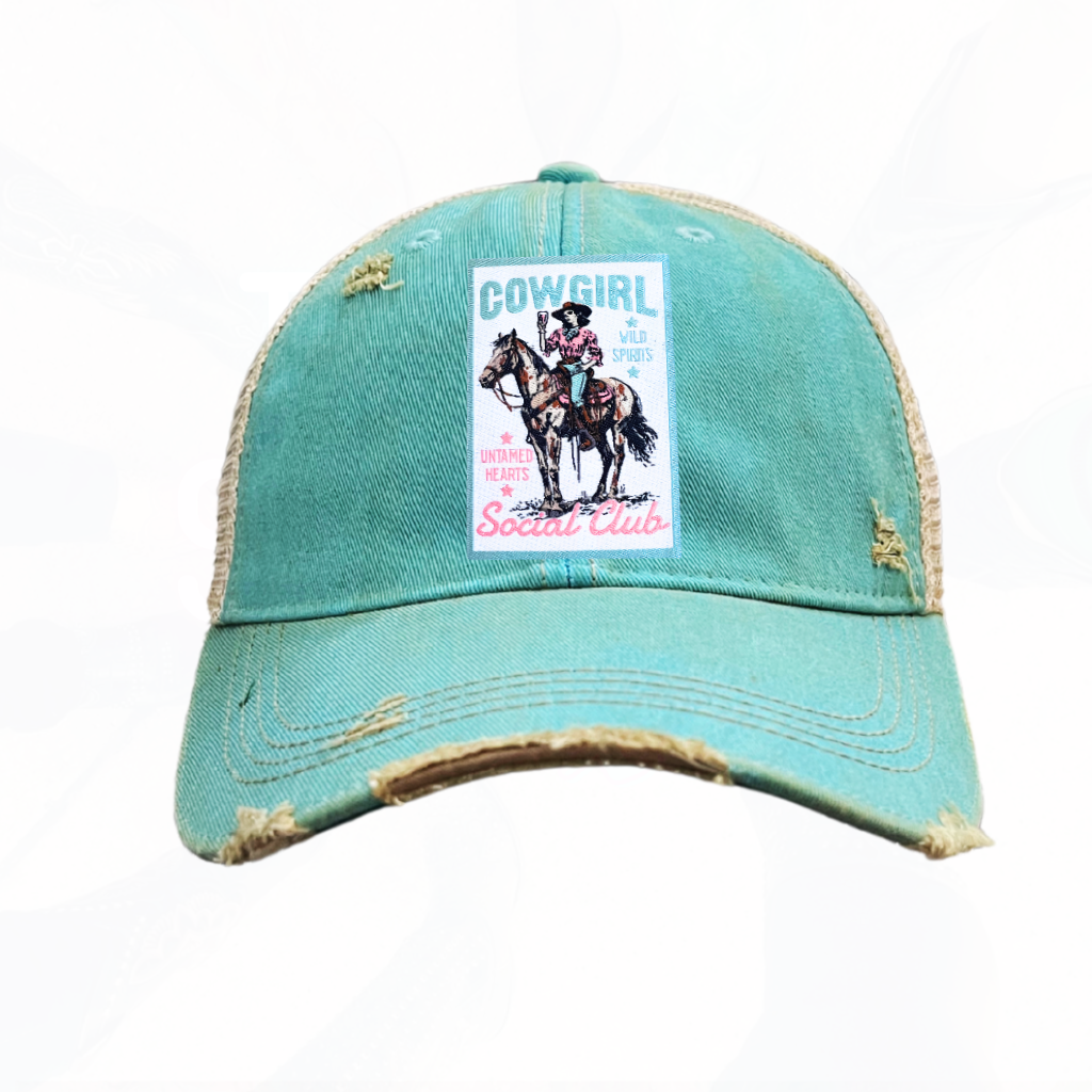 COWGIRL SOCIAL CLUB Wild Spirits Trucker HAT
