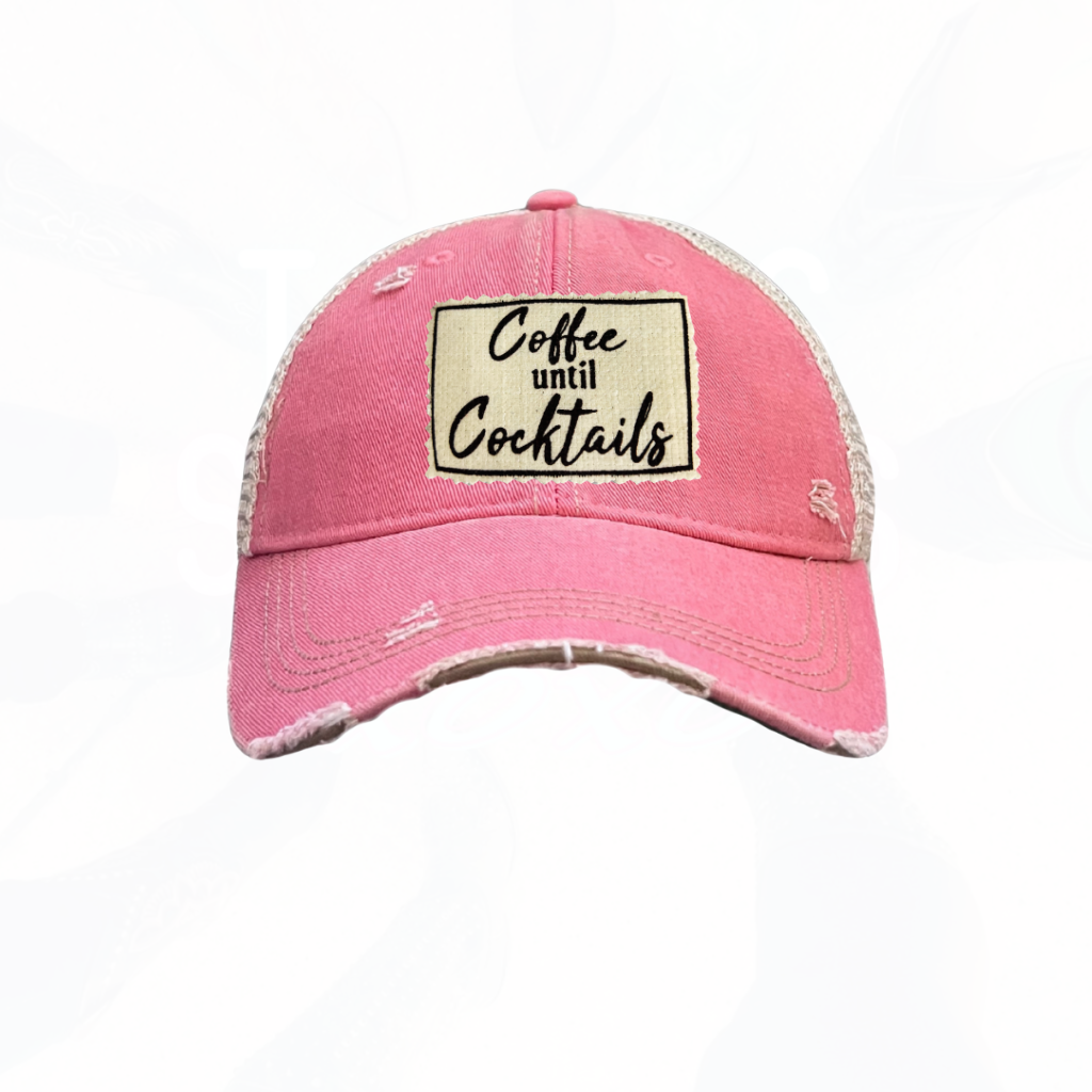Coffee Until Cocktails Trucker Hats - 8 Colors