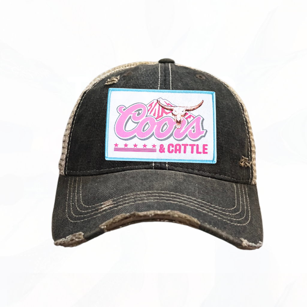 Coors & CATTLE Trucker HAT
