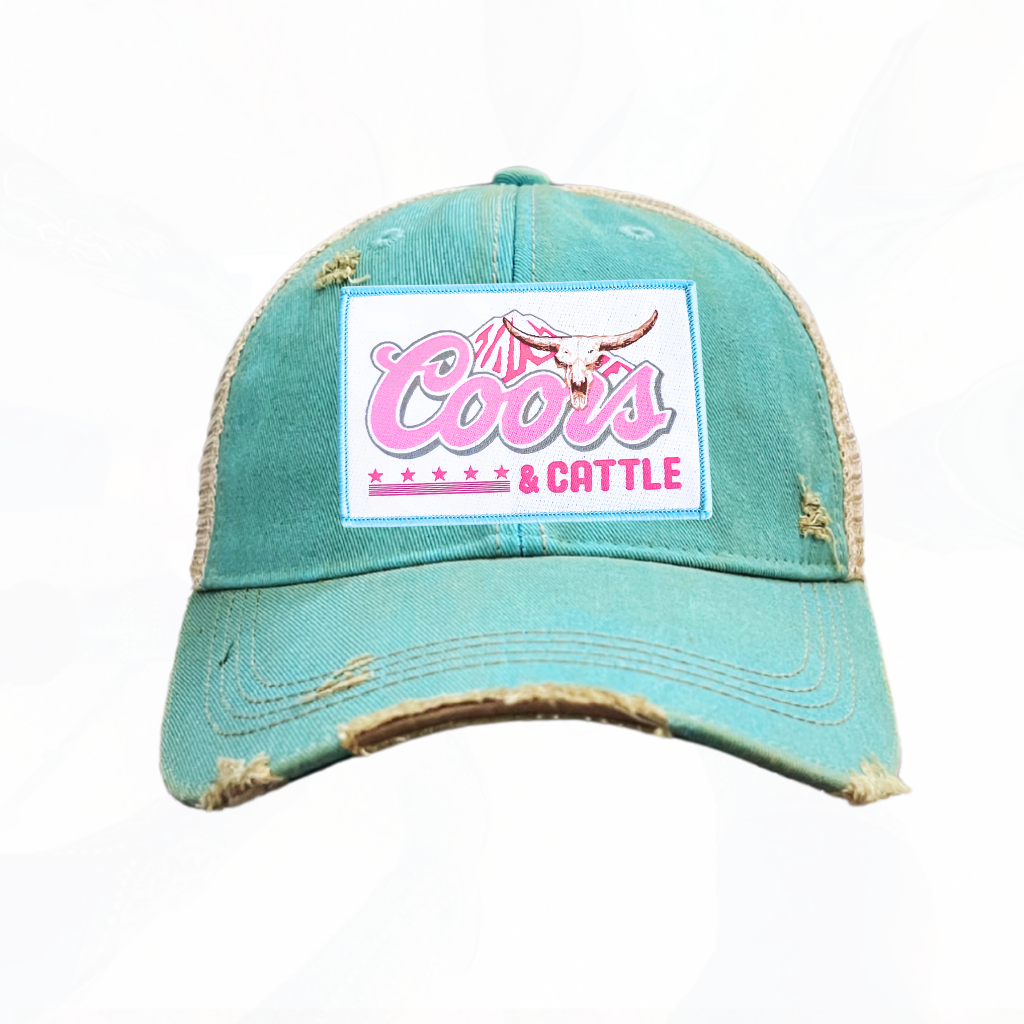 Coors & CATTLE Trucker HAT