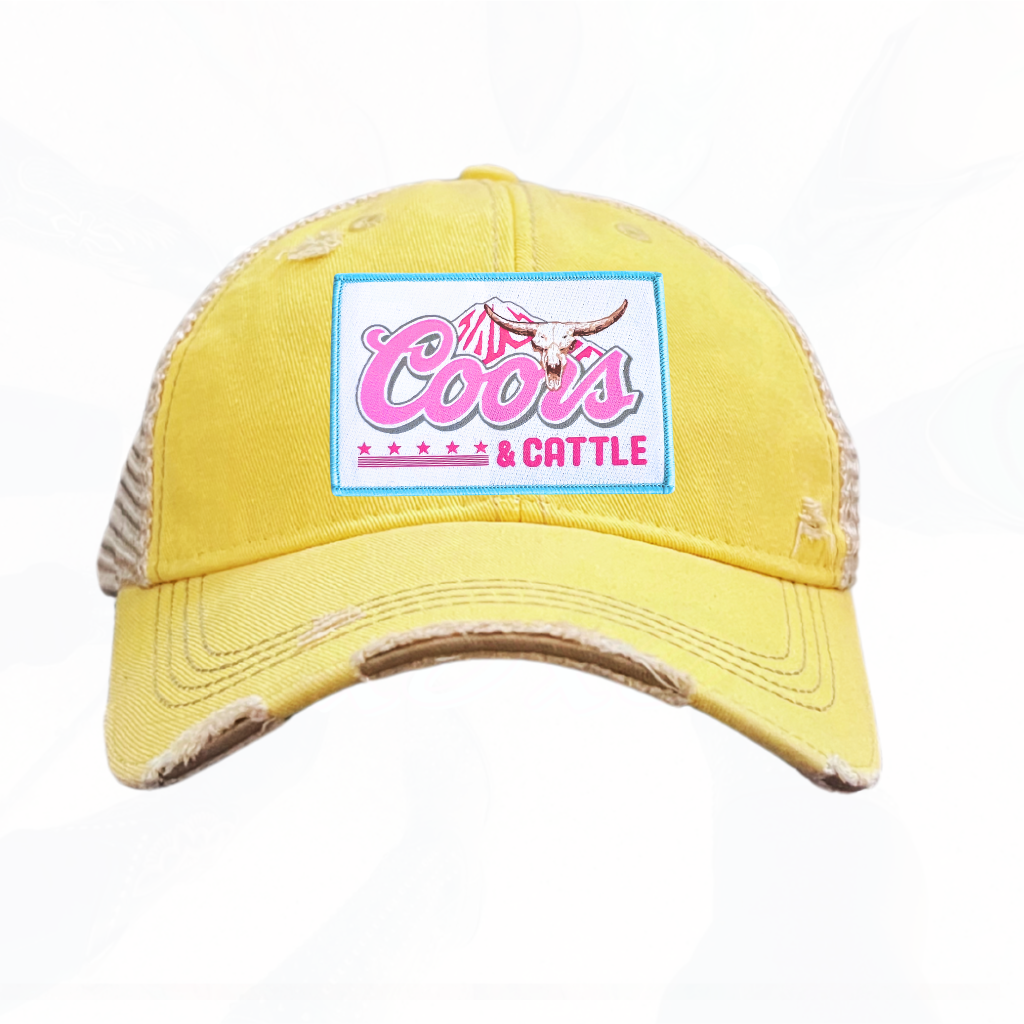 Coors & CATTLE Trucker HAT