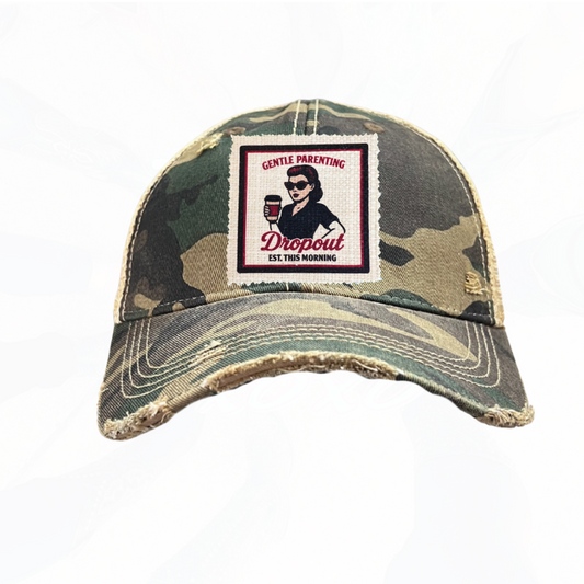 Gentle Parenting DROPOUT Trucker Hat - 5 COLORS