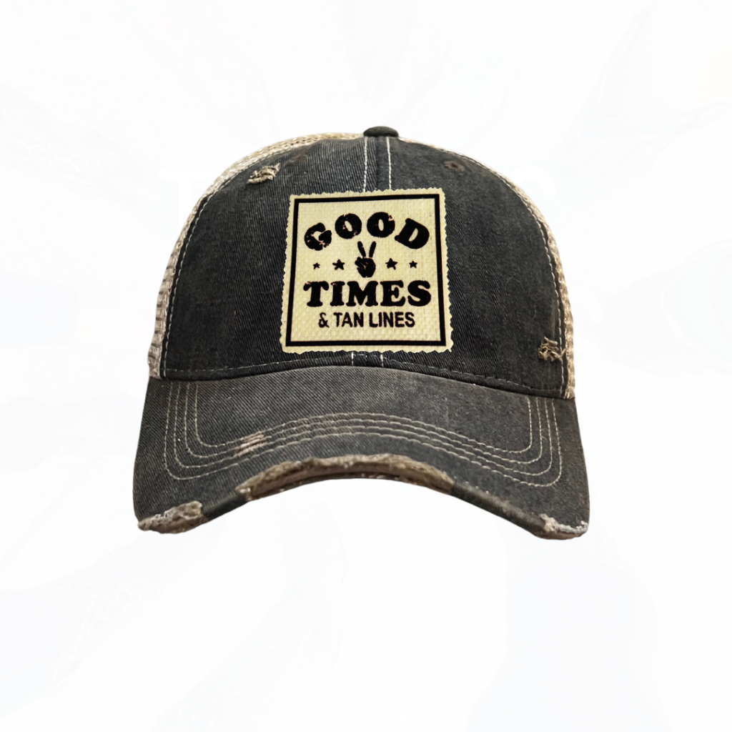 GOOD Times & Tan Lines Trucker Hats - 6 Colors