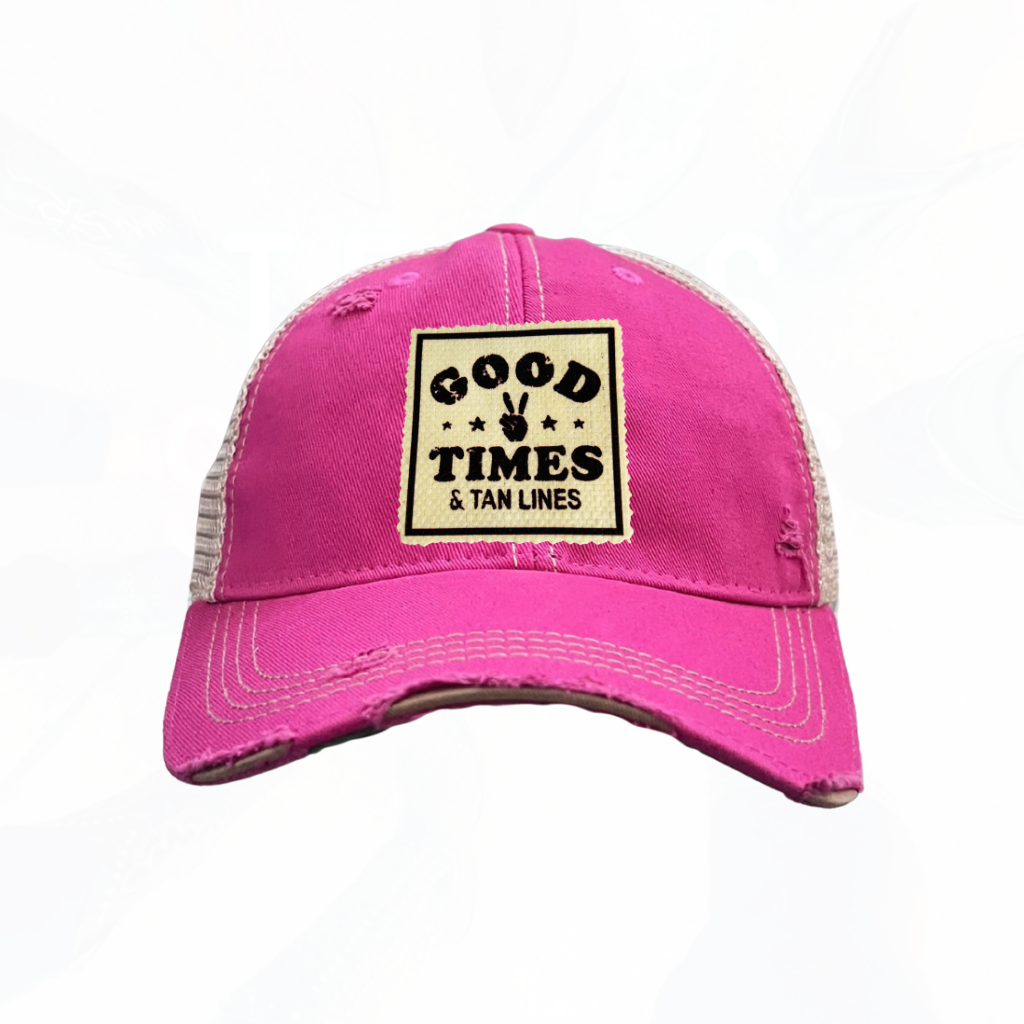 GOOD Times & Tan Lines Trucker Hats - 6 Colors