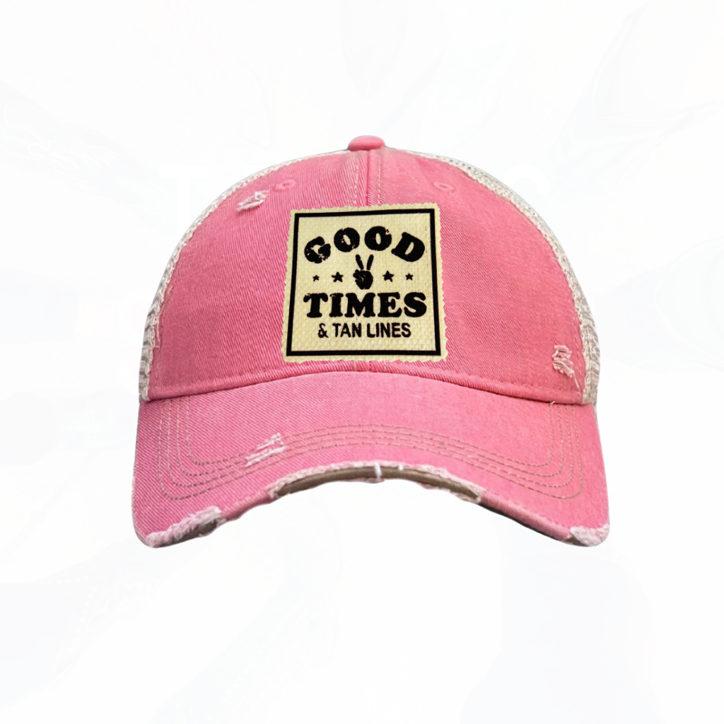 GOOD Times & Tan Lines Trucker Hats - 6 Colors