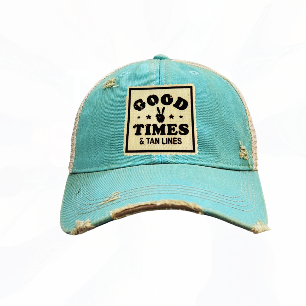 GOOD Times & Tan Lines Trucker Hats - 6 Colors