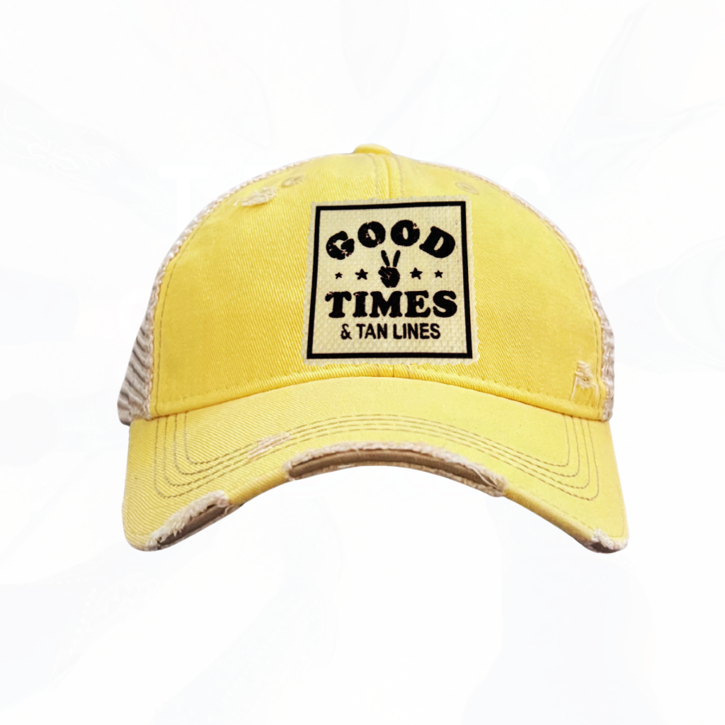 GOOD Times & Tan Lines Trucker Hats - 6 Colors