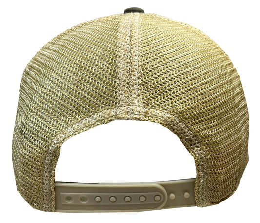 Mountain Girl Distressed Trucker Hat