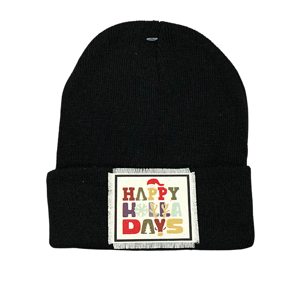 Holiday Build your own Beanie - Pick your patch Pick your Beanie Color