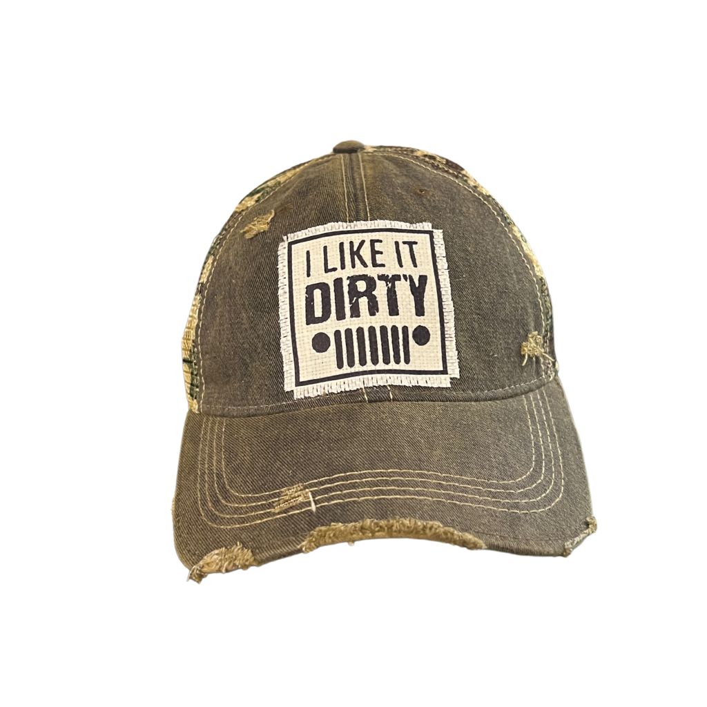 I like it Dirty Trucker Hat - Jeep Camo