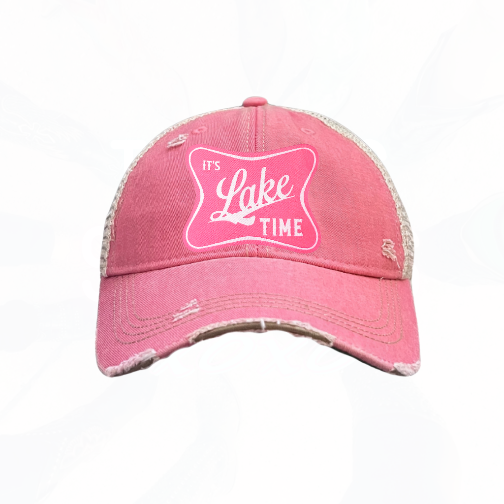 It's Lake Time Trucker HAT