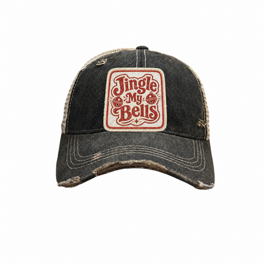 Jingle My Bells Patch Trucker Hats