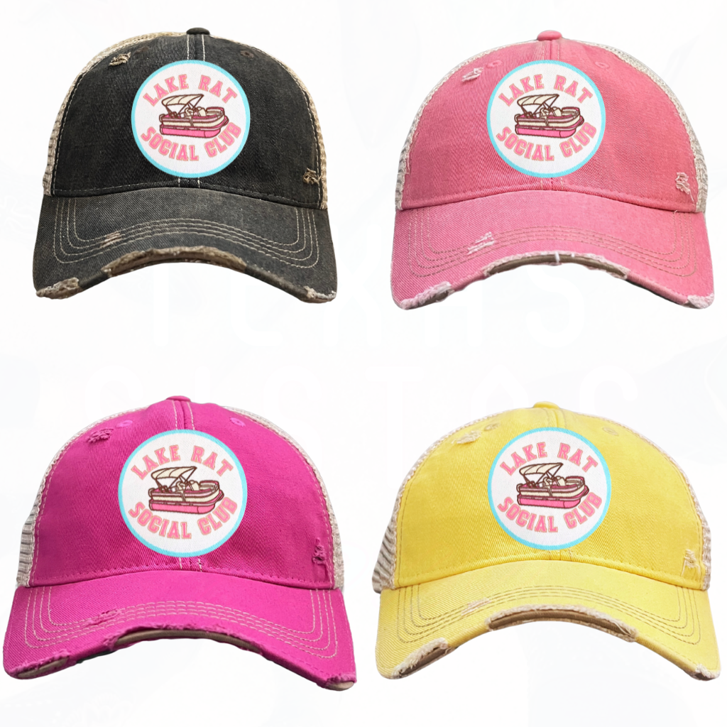 LAKE RAT SOCIAL CLUB Trucker HAT
