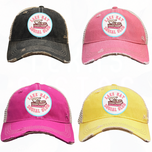 LAKE RAT SOCIAL CLUB Trucker HAT