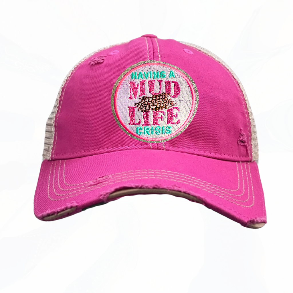 MUD Life Crisis Trucker Hats - 4 Colors