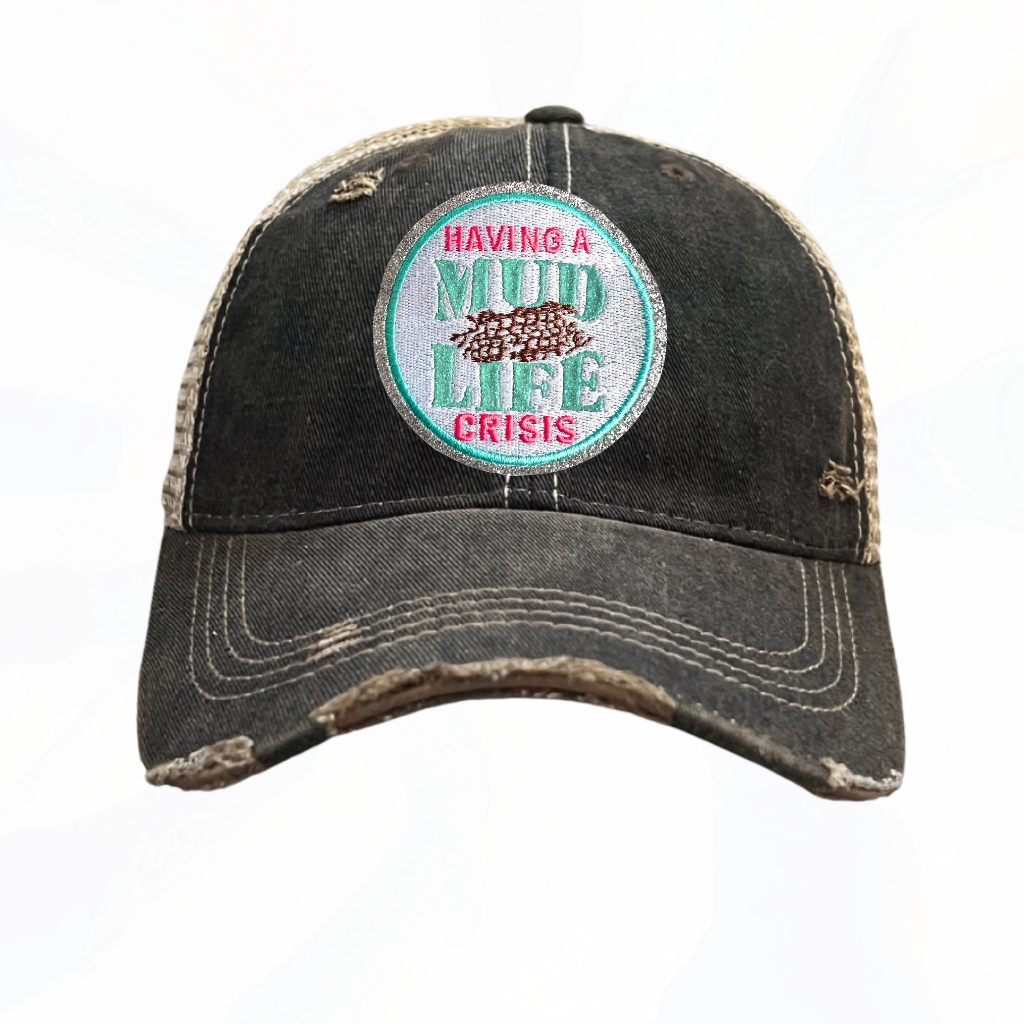 MUD Life Crisis Trucker Hats T - 4 Colors